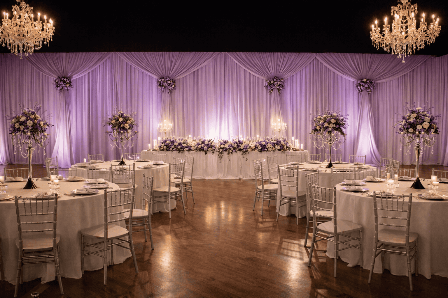 Pizazz Ballroom wedding reception venue in O'Fallon, Missouri